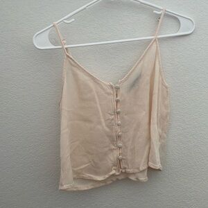Forever 21 tan tank top- Size M